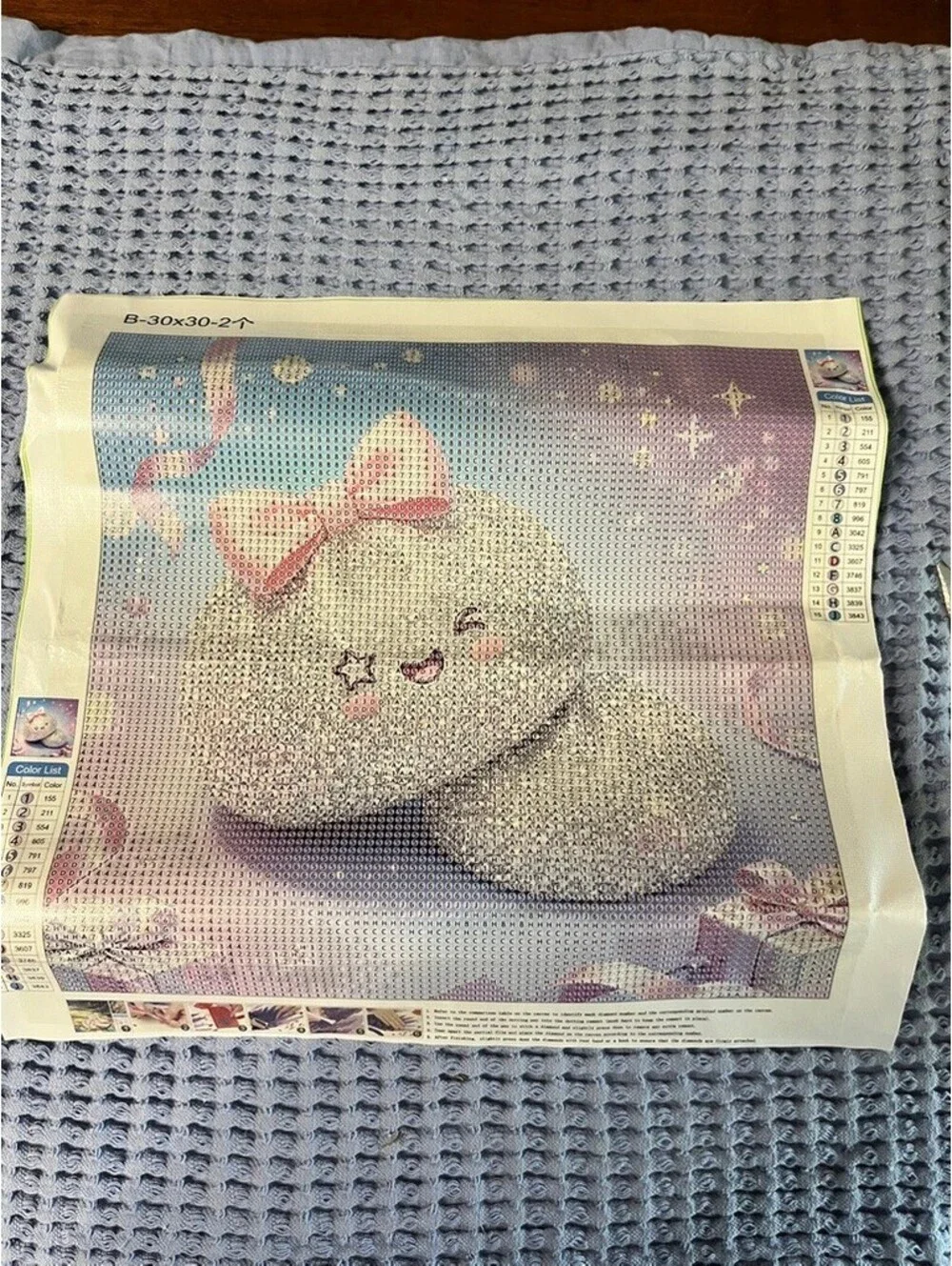 Sparkly Cute Diamond Painting Kit with Adorable Dumplings
